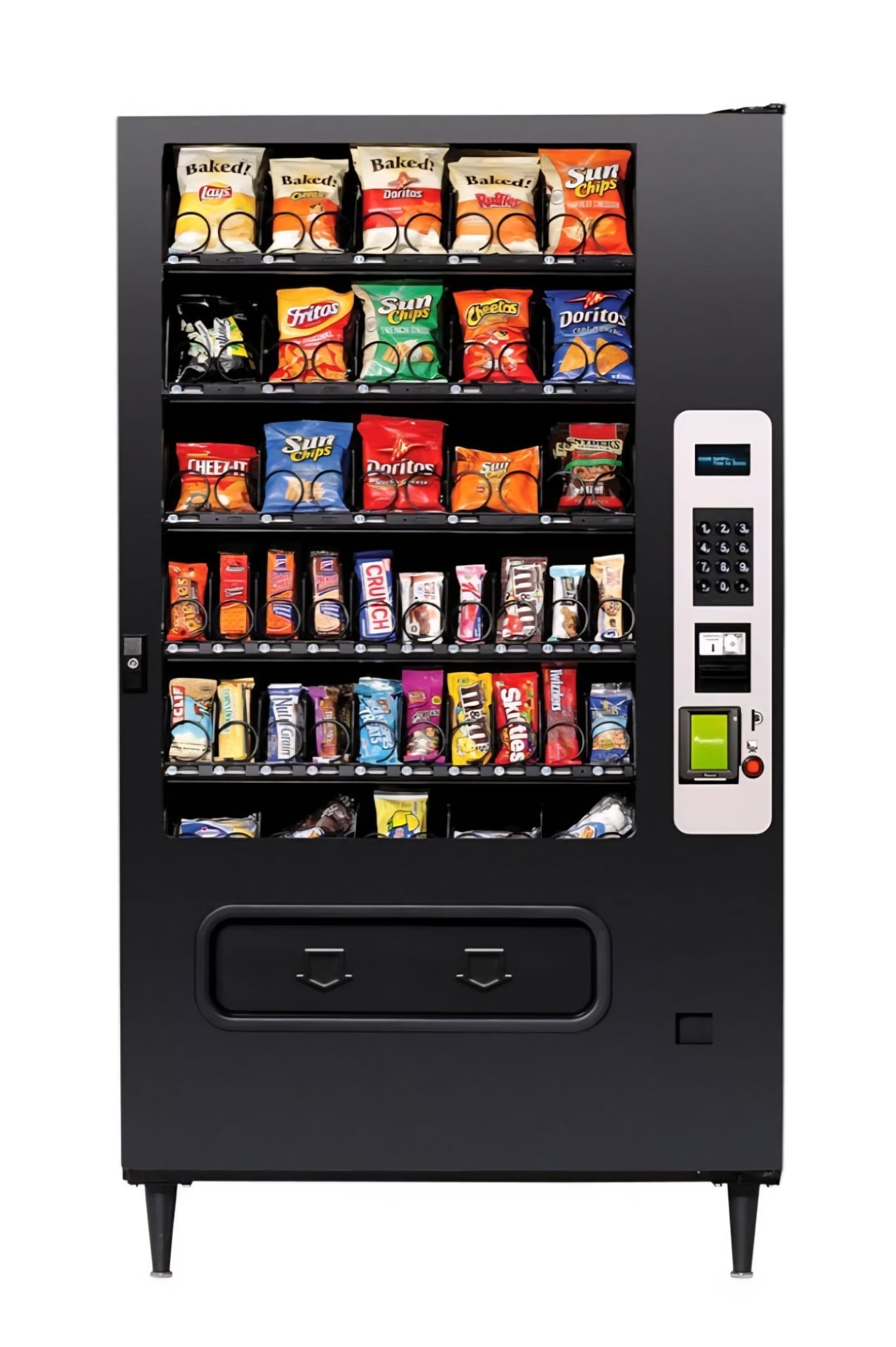 Snack vending machine (chips & cookies) — Miami office, South Florida