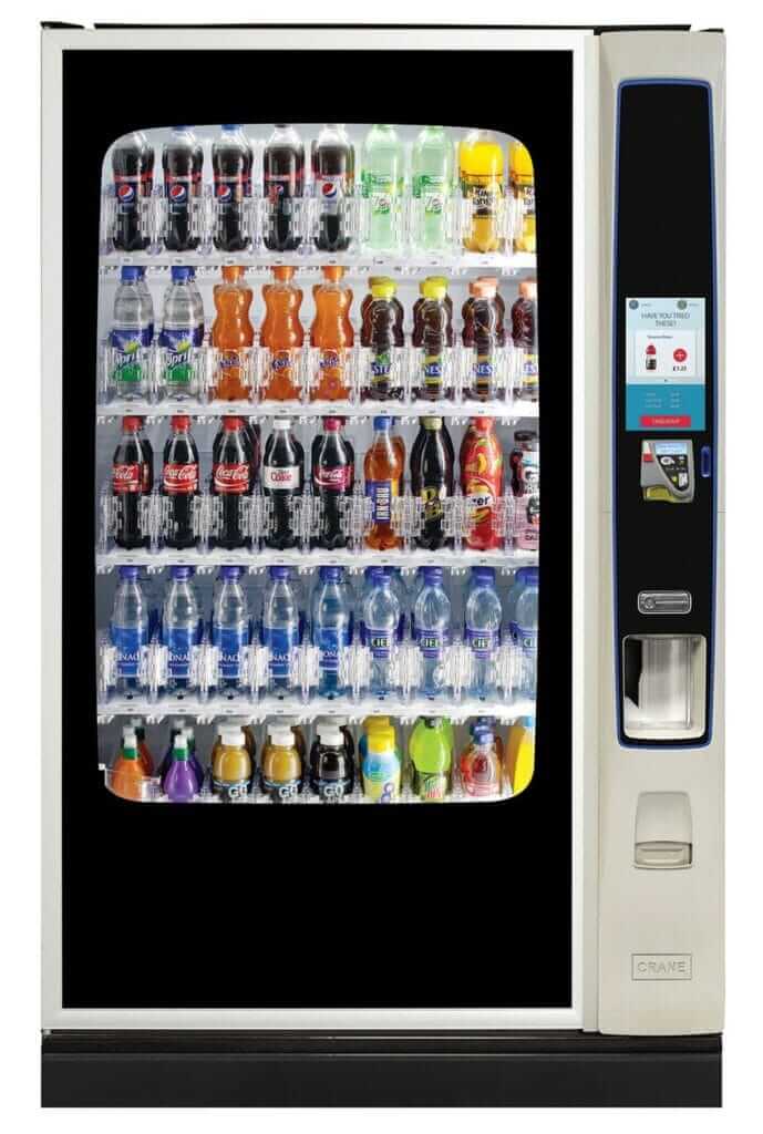 Free Beverage vending machine in South Florida