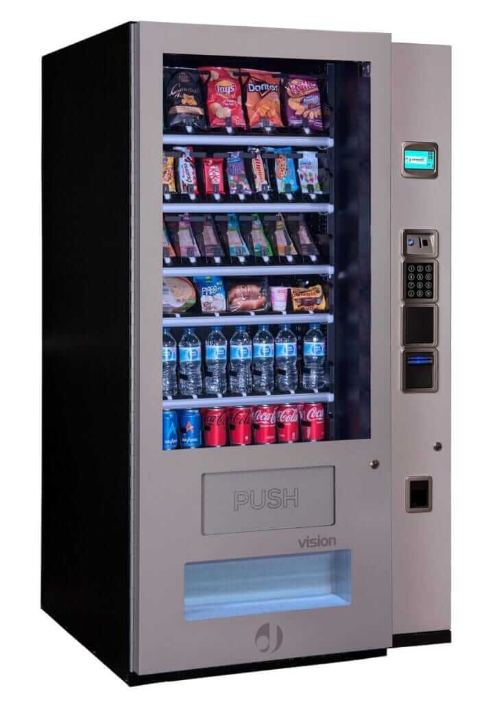 Free Cold Food vending machine in South Florida
