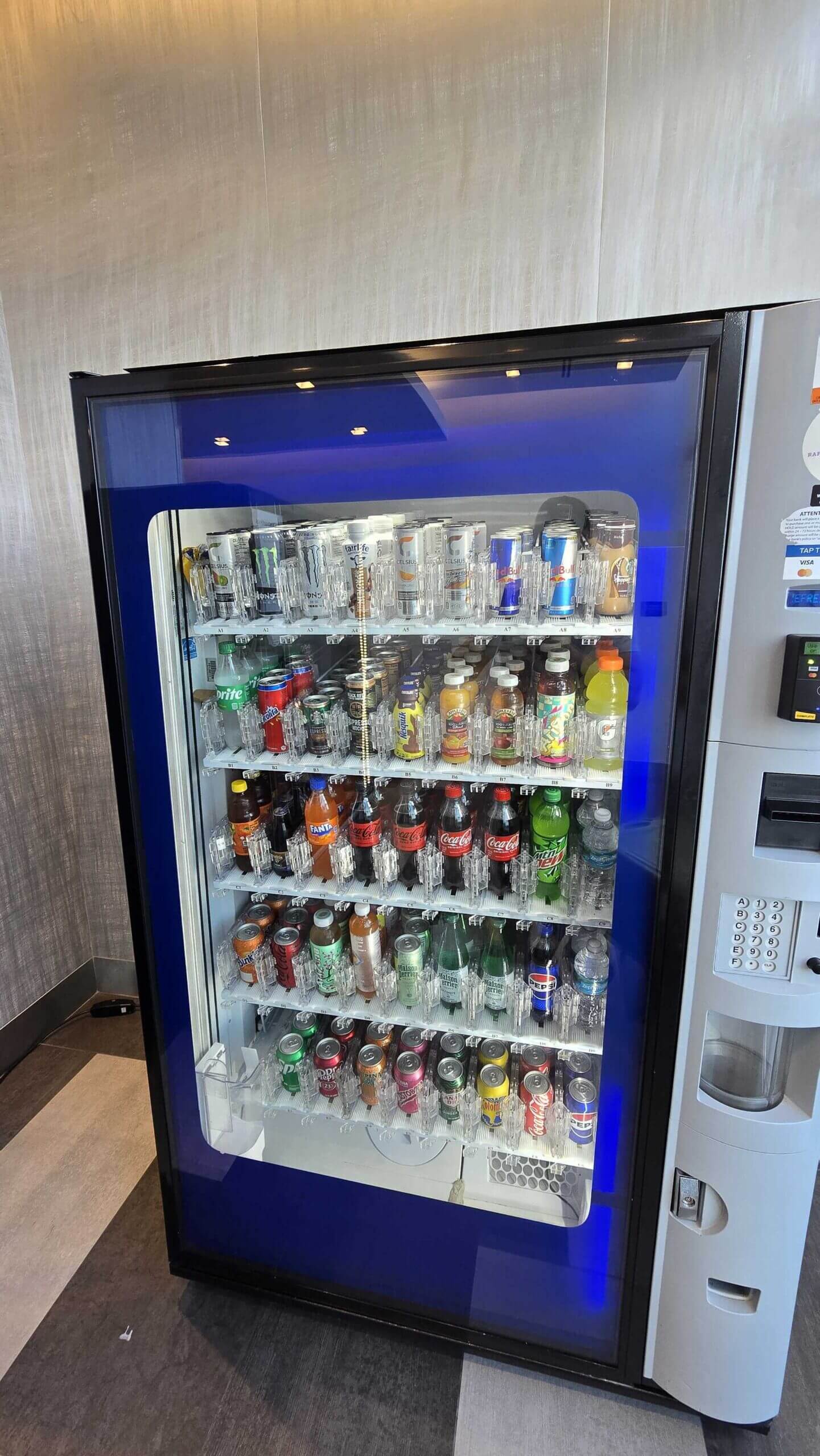 Free Cold Drink vending machine