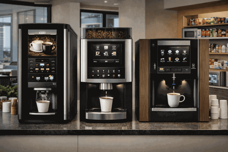 Free Coffee vending machine delivered and installed