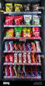 Snacks and Drinks Stocked by Our Vending Machine Company