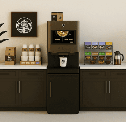 Free Office Coffee vending machine in South Florida